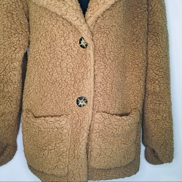 Sunset Lane Brown Sherpa Jacket - Picture 5 of 9